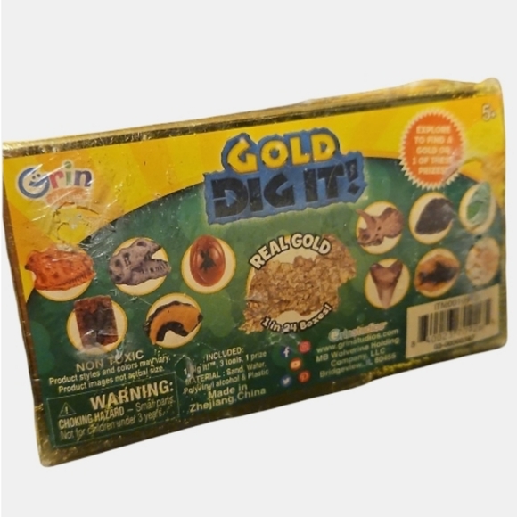 Grin | Gold Dig It Excavation Kit for Kids - Picture 1 of 9